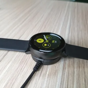 USB Wireless Charging Dock Magnetic Cablu Adaptor Încărcător Cablu pentru Samsung Galaxy Watch Active 2 40mm 44mm Active2 Smartwatch