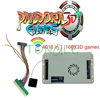 2020 Nou 3D joc Pandora 4018 in 1 cutie WIFI Consolă de jocuri PCB 160PCS 3D Arcade Mașină de Bord Suport HDMI, Ieșire VGA, Placa de baza