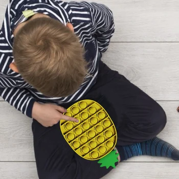 Push Pop Bule Frământa Senzoriale Jucărie Ananas Relief De Stres Jucarii Copii Adulți Eliberare De Stres Squishy Stoarce Jucărie