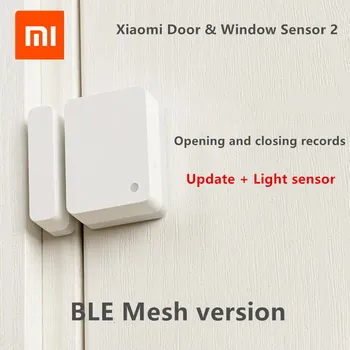 Xiaomi Mijia Inteligent Ușa și Fereastra Senzorului 2 de bluetooth 5.1 Detectarea Luminii Deschiderea/Închiderea de Înregistrări Suplimentare Nefinalizate Memento