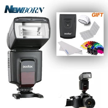 GODOX TT520II GN33 Speedlite + Transmițător Wireless Pentru Nikon D7500 D7200 D7100 D5600 D5500 D5300 D3400 D3300 D810a Flash