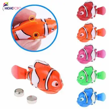 5pcs / Set Înot Nmo Pește Activat În Apa Magică, Jucării Electronice, Jucării Interesante pentru Copil Cadou Baie de Pește