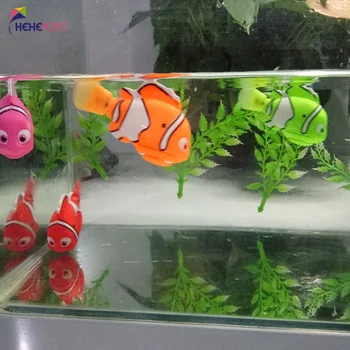 5pcs / Set Înot Nmo Pește Activat În Apa Magică, Jucării Electronice, Jucării Interesante pentru Copil Cadou Baie de Pește
