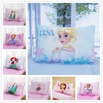 Disney, Bumbac, fețe de Pernă Desene animate frozen Elsa Anna Mickey Minnie Printesa albastru de Pernă Decorative Pillowssham 30x45cm