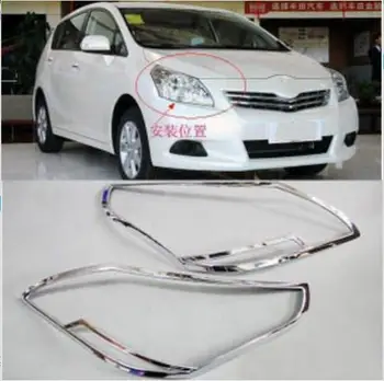 High-gloss placare 2011-2013 PENTRU Toyota Verso EZ ABS Cromat Fata Far Lampă Capac