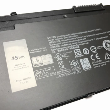 ONEVAN Reale WD52H Noua Baterie de Laptop Pentru DELL Latitude E7240 E7250 E7270 W57CV F3G33 0W57CV GVD76 VFV59 baterie 7.4 V 45WH