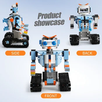 Cea mai recentă Creație Electrice de Control de la Distanță Mecanice logoINGlys Bloc Robot Jucarii Copii, Cadouri de Însoțire Creștere