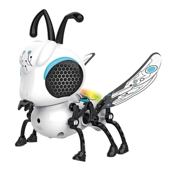 DIY Electronice, Jucării Muzicale, Cântând de Mers pe jos Electrice de Albine Jucării pentru animale de Companie pentru Copii, Copii, Electronice, Animale de companie Cadou Jucărie