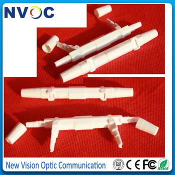 50pcs/Lot,FTTH Fibre Optice Picătură Cablu Cutie de Protecție Mici, Rotunde de Căldură Tub contractibil pentru a Proteja Fibra de Îmbinare Tava