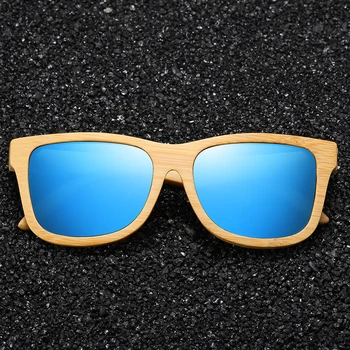 EZREAL Lemn Real ochelari de Soare Polarizat ochelari de Soare din Lemn UV400 ochelari de Soare ochelari de Soare din Lemn de Bambus Marca Cu DropShipping