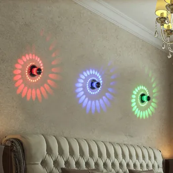 Creative LED Lumini Plafon 3W Led-uri Moderne Lămpi de Tavan Colorate Tranșee de Perete Camera de zi Montate pe Suprafață Plafon cu Led-uri de Iluminat