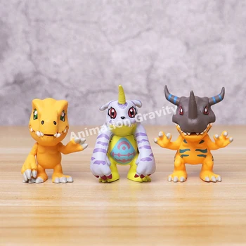 2020 Nou Anime Japonez Figura Digital Digimon Adventure 9pcs/Set desen Animat Model de Masina Ornamente de Acțiune PVC Figurina Jucarie Digimon