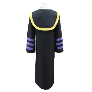 Anime Clasă Asasinat Ansatsu Kyoushitsu Cosplay Costum Korosensei Unisex Mantie Lungă ( Roba + Cravata ) mărimile S-XL