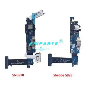S5 Pentru Samsung Galaxy S6 Edge G925F Portul USB de Încărcare Cablu Flex Conector Dock Pentru Samsung S6 edge Plus G928 G920F Încărcător de Bord