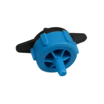 50pcs/set Albastru de Aspersoare Irigare Gradina de 360 de Grade Mini Fluxul Dripper Picurare Cap Reglabil Picurare Emițător On-line Instrumente de Flux de