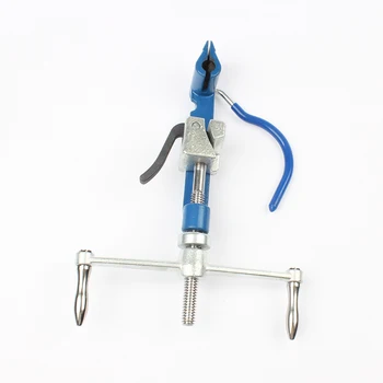 Din Oțel inoxidabil Arma de Cravata Cablu din Oțel Inoxidabil Zip Cravata Cablu cleste pachet de instrumente pentru lățime 6.35-20mm grosime 0-1.2 mm Albastru cutter