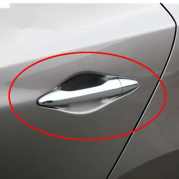 Auto Styling Mânerul Ușii Capacului Ornamental se Potrivesc Pentru Hyundai IX Ix35 2010 2011 2012 2013 Abs Cromat 8pcs / Set