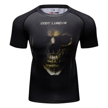 De Vânzare La Cald Plin De Imprimare De Fitness Mâneci Scurte Tricou De Moda Gym T Shirt