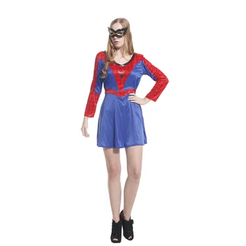 Fantasia Super-Erou Spider Fata Cosplay Costum Femei Rochie De Halloween Petrecere De Lux Supergirl Cosplay Carnaval Femeie Super Tinuta