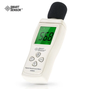 Adevarate Mini Digital Sound Level Meter LCD Zgomot Meter Instrument de Măsurare Decibel Tester 30-130dBA Datelor