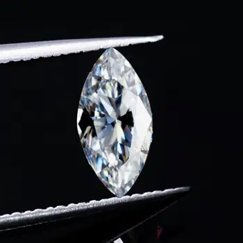 Szjinao Reale Liber Moissanite Piatră 5*10mm 1ct Carate Marchiza de Tăiere Excelent GRA Moissanite Pentru Bijuterii Diamond Material