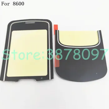 - Negru de înaltă Calitate Obiectiv Pentru Nokia 8600 Ecran LCD Lentile de Sticlă și Tastatura Obiectiv Cu Dublu Partea de Autocolant