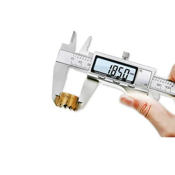150 mm din Oțel Inoxidabil LCD Digital Electronic Șubler cu Vernier Gauge Micrometru Riglă de Măsurare a Adâncimii Instrumente de Comutare Metrice