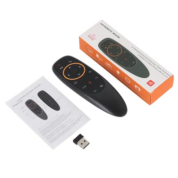 G10 Gyro Mini Smart Voice Control de la Distanță 2.4 G Wireless Inteligent Mouse-ul de Aer de Fundal X96 mini H96 MAX A95X F3 Android TV Box