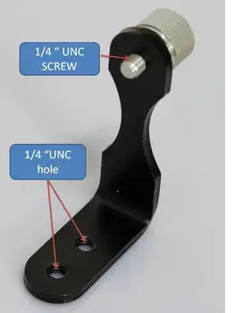 Noul design de Metal Binoculară Adaptor - Monteaza Mari si Grele Binoclul pe Trepied 1/4
