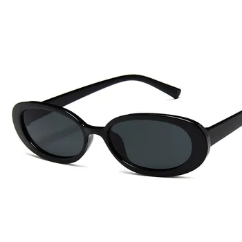 JAXIN Noua Moda oval ochelari de Soare Femei personalitate tendință Ochelari de Soare brand design superb personalitate sălbatic ochelari de UV400oculos
