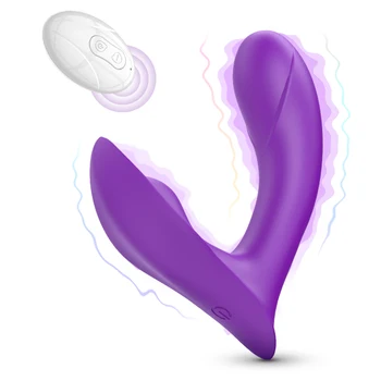 Wireless Chilotei Dildo Vibrator Simula G-spot Anal Dublu-cap de Vibrare Jucarii Sexuale Pentru Adulți Impermeabil USB de Încărcare Mut Vibratoare
