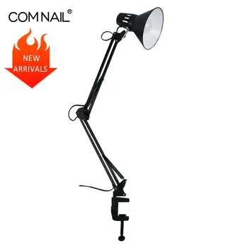 Flexibil brațul lung Led Lampa de Birou Nail art E27 Condus Bec Lampi Clip de Lumina Reglabil Pliere Lampa de Birou pentru unghii salon de Echipamente