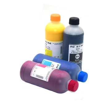 4*500 ml/ Culoare HP711 Vrac Pigment Cerneala Refill Kit pentru HP Designjet T120 T520 Cartuș de Imprimantă și Ciss