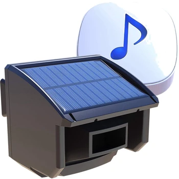 ABKT-Solar Alee Sistem de Alarma-1/4 Mile Lung a Intervalului de Transmisie-Alimentat cu energie Solară Nu este Nevoie Înlocuiți Bateriile-rezistent la Intemperii M