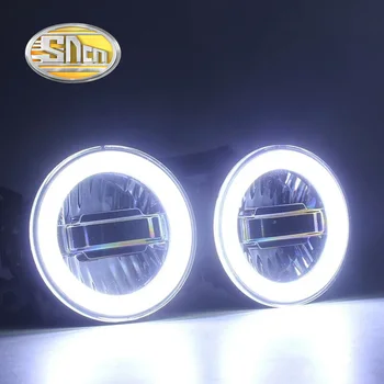 SNCN 3-ÎN-1 Funcții Auto LED Angel Eyes Daytime Running Light Auto Proiector Ceata Lampa Pentru Suzuki Grand Vitara 2007 - 2012