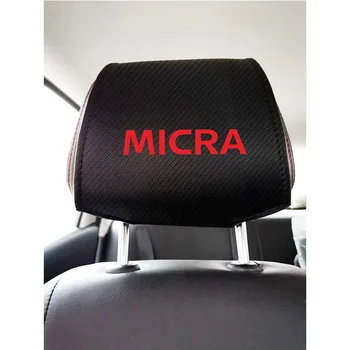 1 BUC Auto Tetiera Acoperire Pentru Nissan MICRA Auto Tetiera Caz de Decor Interior Auto-Styling
