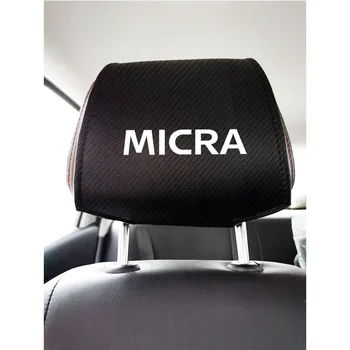 1 BUC Auto Tetiera Acoperire Pentru Nissan MICRA Auto Tetiera Caz de Decor Interior Auto-Styling