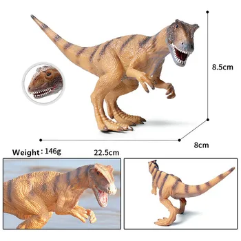 Allosaurus Seria Jurassic Dinozaur Model Hand-made Copii Adulți Ornamente de Simulare Mare Carnivor de Colectare de Jucarie din Plastic