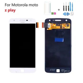 Original AMOLED Fro Motorola Moto Z Juca display LCD Display XT1635-01 XT1635-02 XT1635-03 Display LCD + Touch Pahar Cu umbra