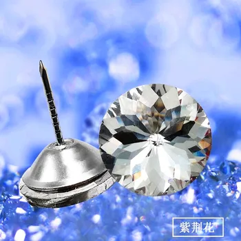 20buc Model de Diamant Cristal Tapițerie Unghii Butonul Pioneze Capse Ace 20/25/30mm Dia Canapea Decor de Perete Mobilier Accesoriu