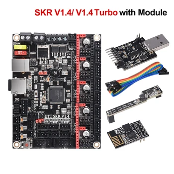 BIGTREETECH SKR V1.4 BTT SKR V1.4 Turbo panou de Control pe 32 de Biți Imprimantă 3D Părți SKR V1.3 TMC2209 TMC2208 Ender3 Upgrade Kit DIY