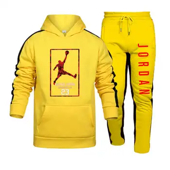 2021New Bărbați Hoodie Set Jordan 23 Sport Pulover de Lână Hanorac Jogging pantaloni de Trening Barbati Pulover Tricoul