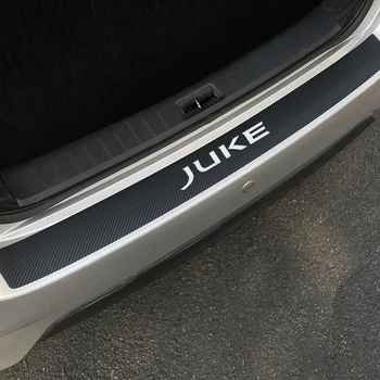 Autocolante Auto Auto Spate Portbagaj Garda De Carbon Decal Pentru Nissan Juke Auto Bara Spate Protector Anti-Zero Trim Accesorii Pentru Decor