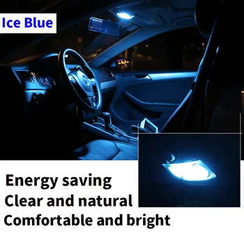 11Pcs Alb Canbus led-uri Auto de interior lumini Pachet Kit pentru 2010 2011 2012 Ford Fusion led lumini de interior