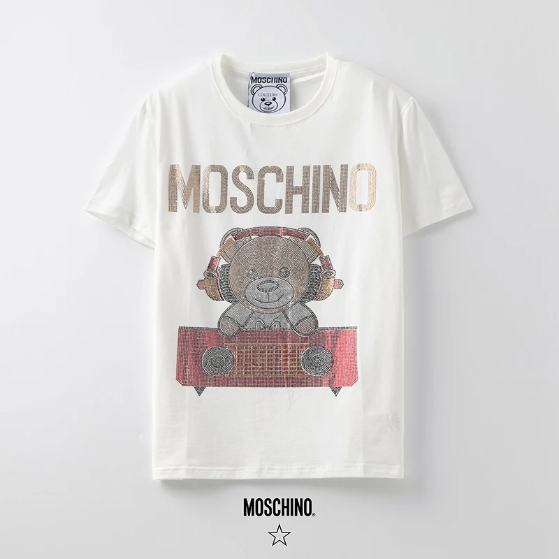 demand Independently plus 2020 moschino tricou bear pentru femei t-shirt cu maneci scurte topuri  moschino o-neck cămașă pentru femei si barbati, cupluri de îndrăgostiți  cumpara online ~ Topuri & tricouri \ Otopark.ro