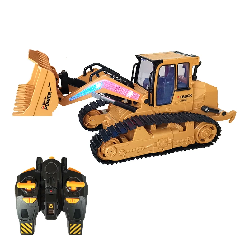 Satisfy meteor Paradise Rc buldozer camion rc inginerie auto model de jucărie jucării stivuitor de  mari dimensiuni buldozer pe tractor cu lopata model copii copii jucarii rc  cumpara online ~ Jucării control de la distanță \