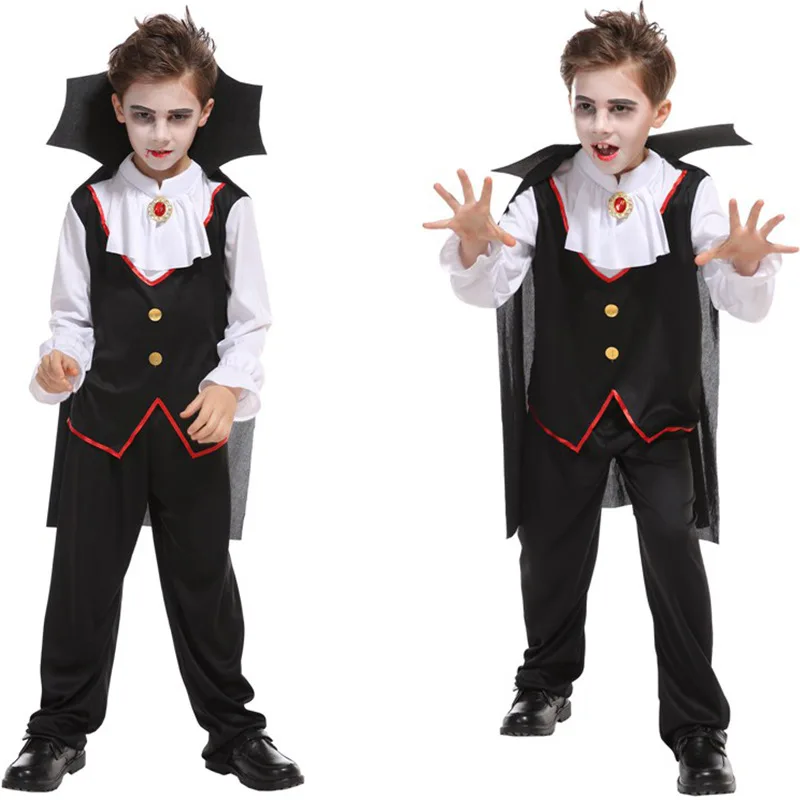 Interpreter bra bench De crăciun, carnaval mascat de halloween costum de vampir pentru copii  băieți nobil fantomă prințul rochie fancy copii cosplay haine cumpara  online ~ Magazin \ Otopark.ro